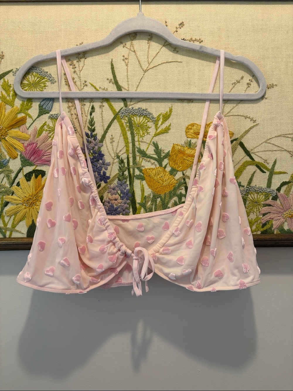 Skims pink bralette